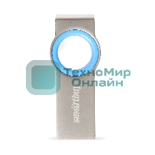 Флешка USB SmartBuy MC2 Metal Blue (SB016GbMC2), 16Gb, USB 2.0, R/W 25/15, синий/серебристый