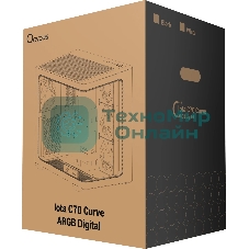 Компьютерный корпус Ocypus Iota C70 WH Curve ARGB Digital ATX без БП (Iota-C70-WHD400CD-GL)