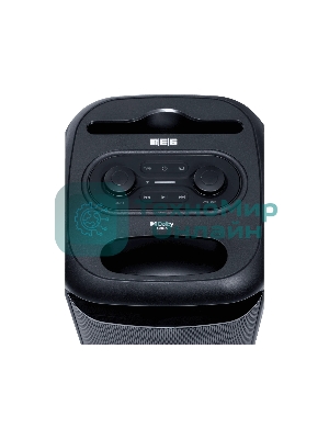 Портативная колонка MEG SPA101BL, 100Вт, Bluetooth 5.3, время работы до 9,5ч, Dolby Audio, черная
