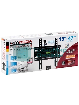 Кронштейн для телевизора Arm Media PLASMA-5 черный 15