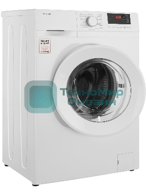 Стиральная машина Weissgauff WM 46106 Steam белый, загрузка фронтальная 6 кг, 1000 об/мин, класс: А+