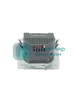 Розетка 1-местная IEK BRITE РЮш11-1-БрБ (BR-R14-16-U22-018-K01) с заземлением, с защитными шторками, 16А, с USB A+C 18 Вт, белый