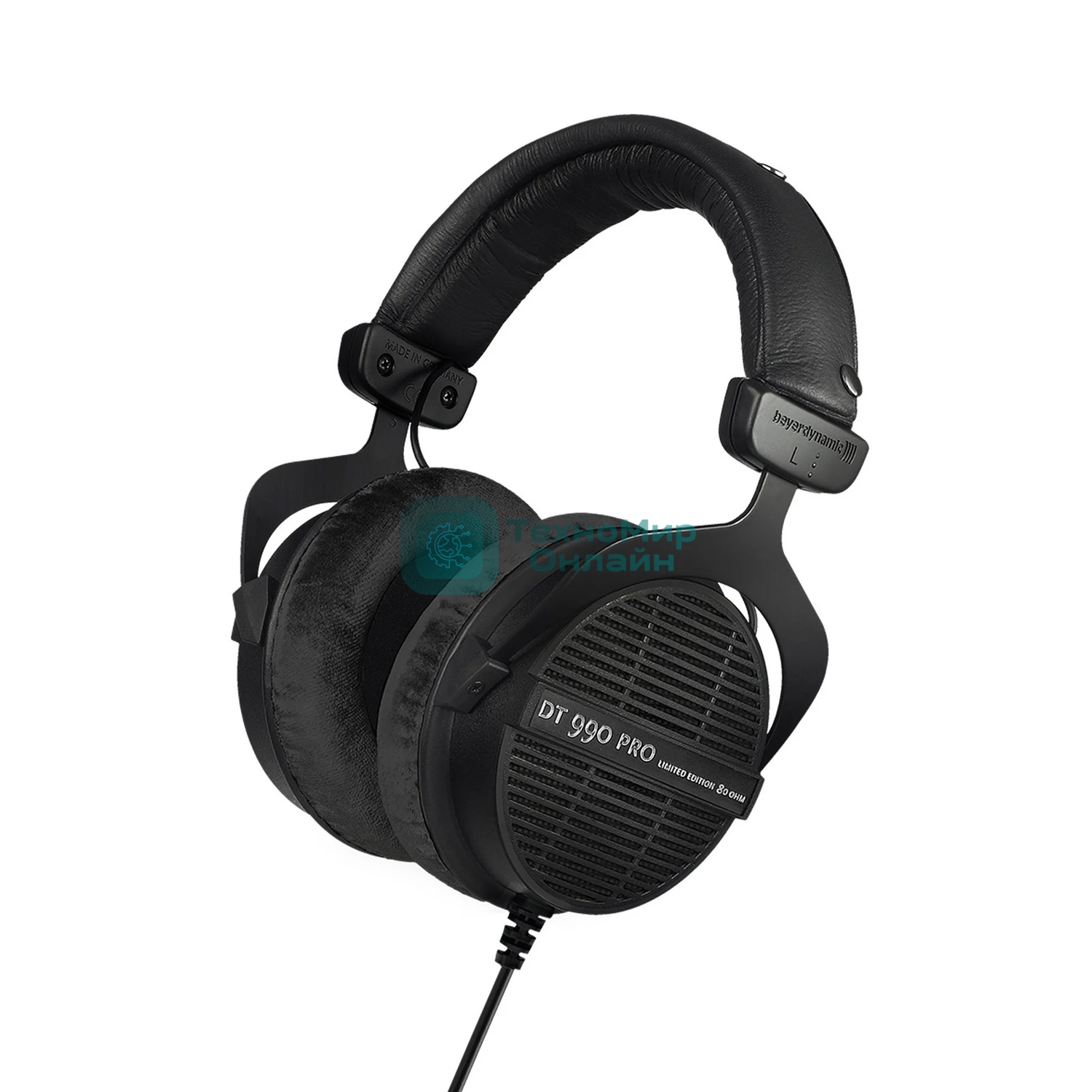 Проводные наушники Beyerdynamic DT 990 PRO Black Limited Edition черный, полноразмерные, открытая конструкция