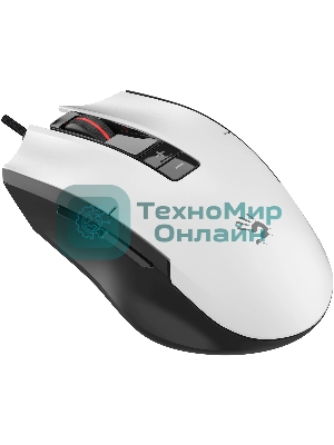 Мышь проводная A4Tech Bloody ES8 белый, 6000 dpi, USB, кнопки - 7