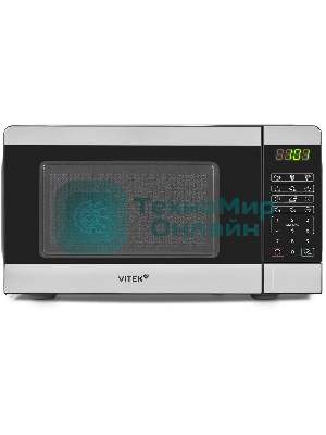 Микроволновая печь Vitek VT-MW0420 черный, 20 л, 700 Вт, переключатели - кнопки