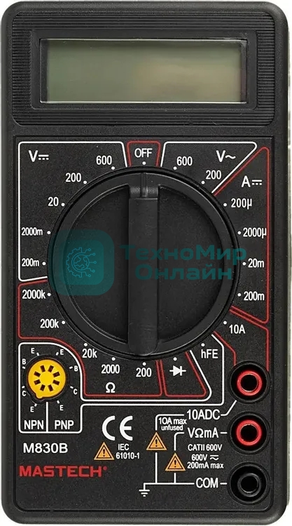 Портативный мультиметр MASTECH M830B
