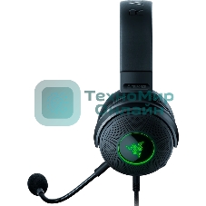 Гарнитура Razer Kraken V3 чёрный, проводная, USB, подсветка