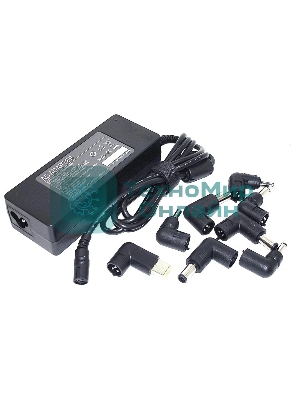 Универсальный блок питания (сетевой адаптер) для ноутбуков Asus 15-20V 6A 90W, с 8 насадками