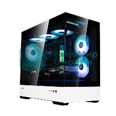 Компьютерный корпус ZALMAN P30 BW, MATX, BLACK/WHITE, WINDOW, 2x3.5