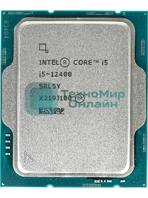 Процессор Intel Core i5-12400T Soc-1700 1.8GHz OEM