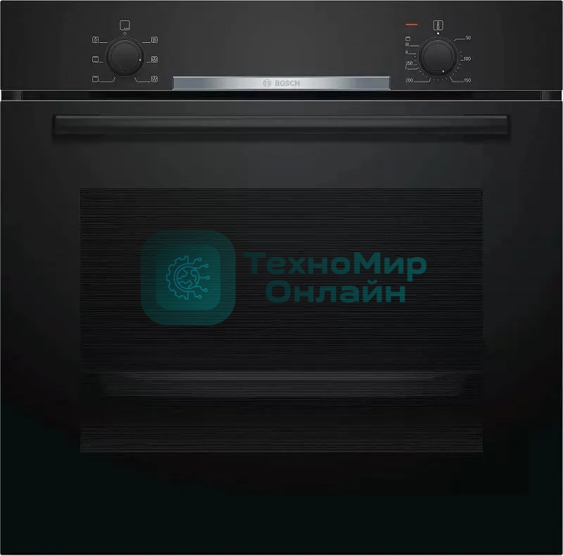 Духовой шкаф электрический Bosch HBA530BB0S черный/серебристый