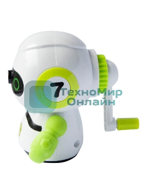 Точилка для карандашей механическая Silwerhof Robot Монстрики, 1 отверстие, пластик