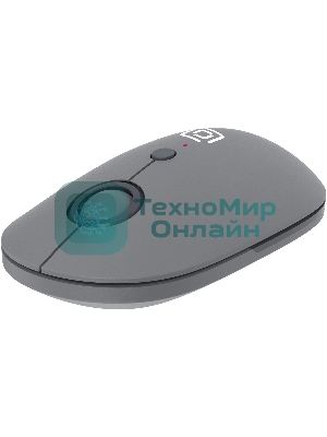 Мышь беспроводная Oklick 409MW графитовый, 1600 dpi, радиоканал, Bluetooth, USB, кнопки - 4