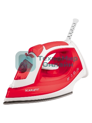 Утюг Scarlett SC-SI30P15 красный, 2000 Вт