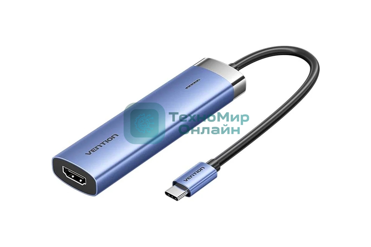 Мультифункциональный хаб Vention USB Type C 5 в 1