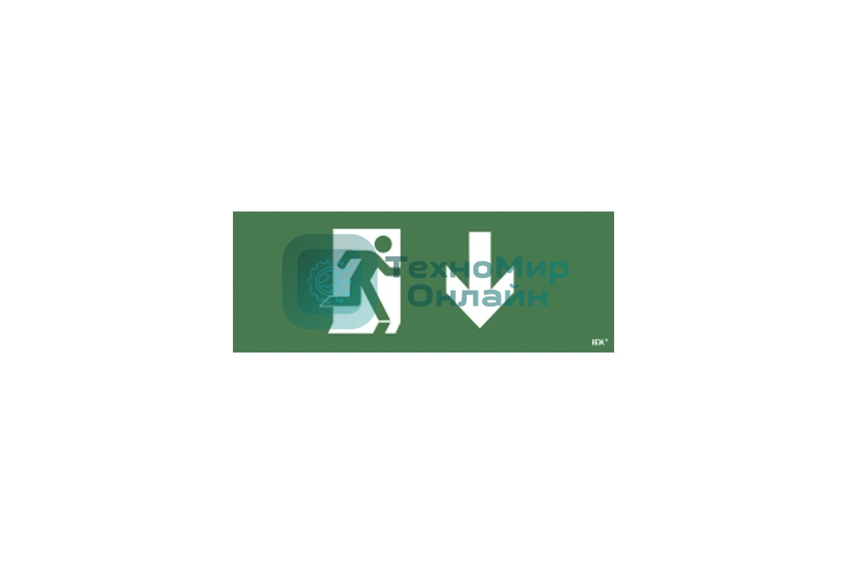 Этикетка самоклеящаяся IEK LPC10-1-35-13-FNIZ Фигура/стрелка вниз ССА 1005