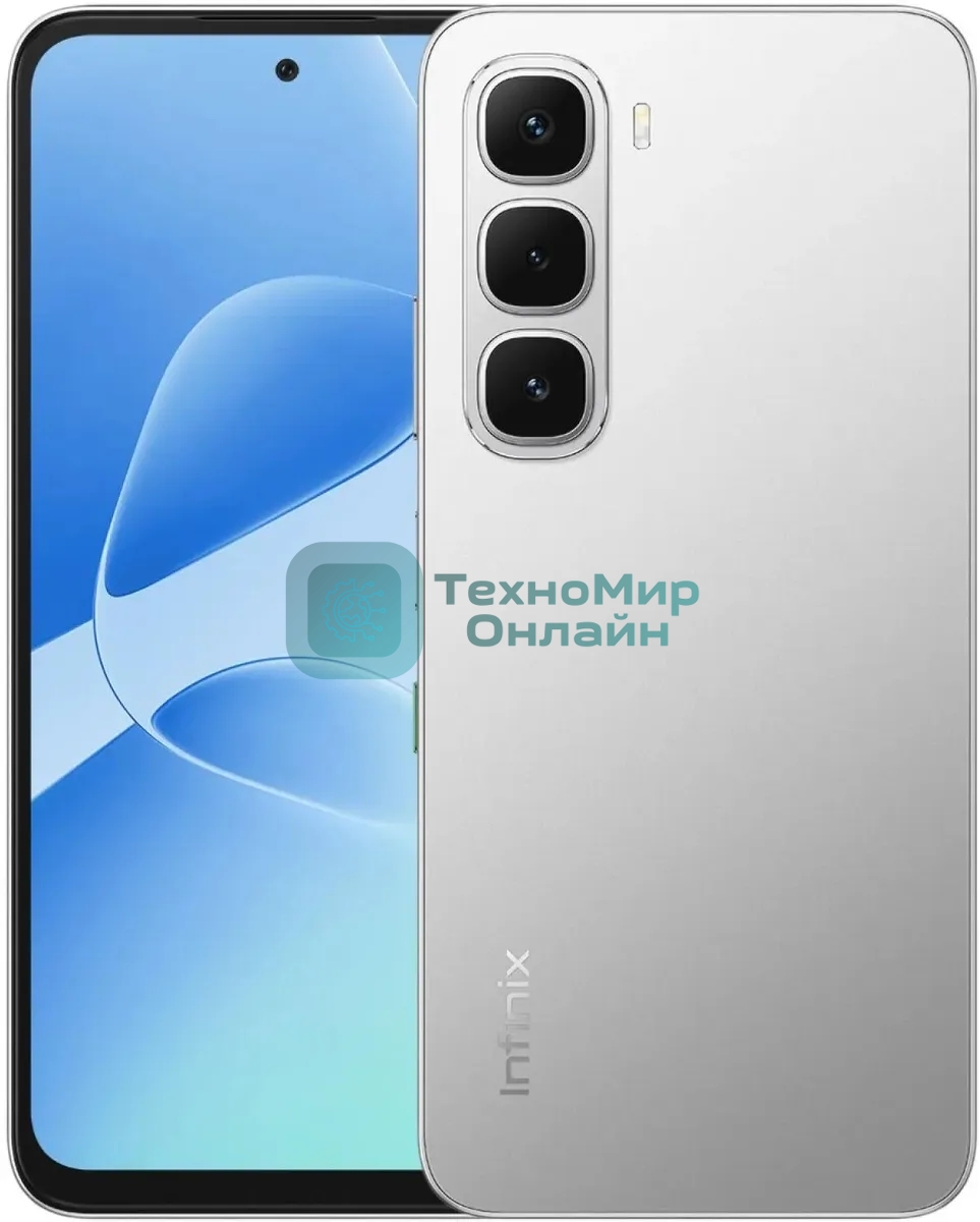 Смартфон Infinix HOT 60i 8/256Gb, серебристый