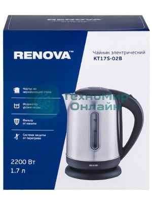 Чайник электрический Renova KT17S-02B