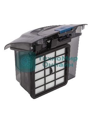 Пылесос SUPRA VCS-2400 серый/синий, 380/2400 Вт, уборка сухая, пылесборник контейнер 2 л