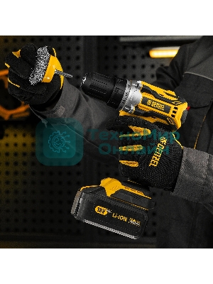 Щетка для дрели Denzel 65 мм, чашка, со шпилькой, нержавеющая витая проволока