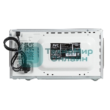 Микроволновая печь JVC JK-MW140M серебристый, 20 л, 700 Вт, переключатели - поворотный механизм