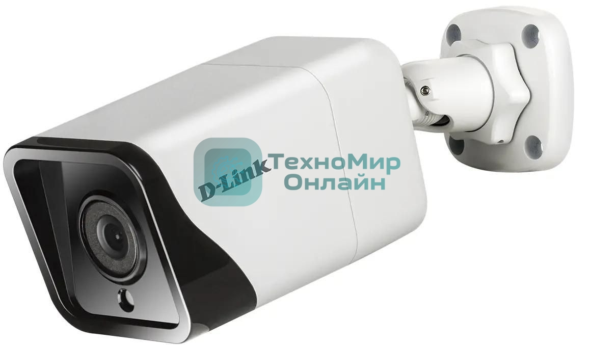Камера видеонаблюдения IP D-Link DCS-4714E/UPA/A1A 2.8-2.8мм корп.:белый