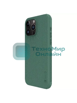 Чехол Super Frosted Shield Pro, темно-зеленый, (AP IP15 Pro Max)