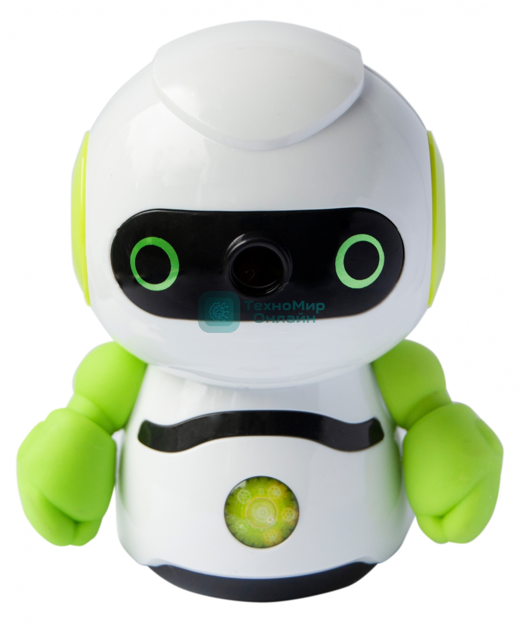 Точилка для карандашей механическая Silwerhof Robot Монстрики, 1 отверстие, пластик