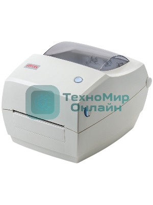Принтер этикеток термотрансферный Атол ТТ42 203 dpi, 127 мм/сек, USB, RS-232, Ethernet, серый