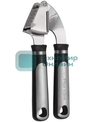 Чеснокодавилка Rondell Craft RD-1876 черный/стальной упак.: картонная подложка