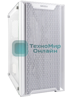 Компьютерный корпус Ginzzu CL560 белый mATX