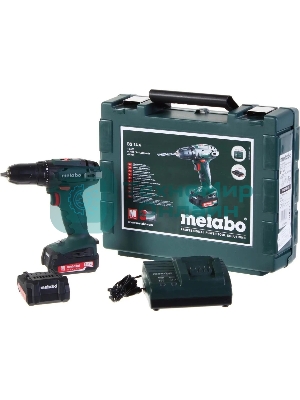 Дрель-шуруповерт Metabo BS 14.4 Li, 14,4 В, 2 Ач, 40 Нм, щеточный
