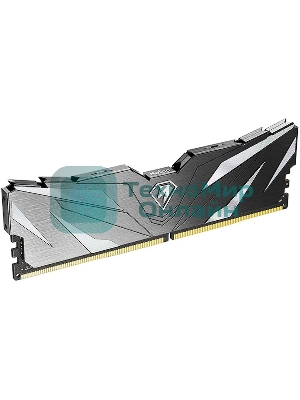 Оперативная память NETAC, DDR4, 32GB (2x16GB), 3200MHz, CL16, DIMM, с радиаторами, черный