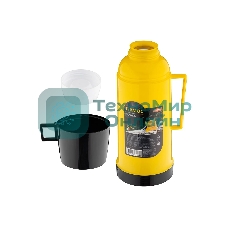 Термос в пластиковом корпусе со стеклянной колбой MALLONY CALOROSO, 0,6 л (106034)