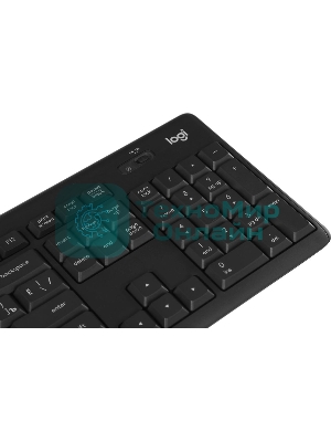Комплект клавиатура+мышь Logitech MK295 беспроводной, USB, чёрный