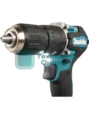 Дрель-шуруповерт Makita DHP487Z, 18 В, 0 Ач, 40 Нм, бесщеточный, ударный