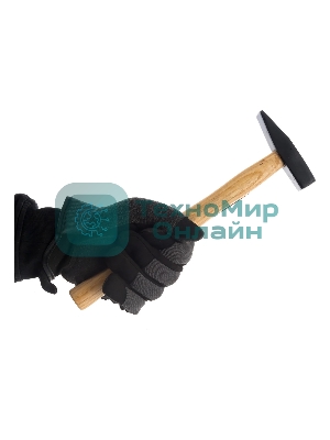 Молоток слесарный Sparta 102045 200 г, квадратный боек, деревянная рукоятка