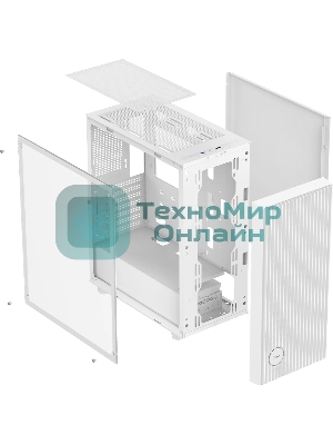 Корпус Ocypus Gamma C70 WH, Midi-Tower, белый