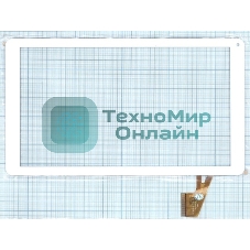 Сенсорное стекло (тачскрин) VTCP010A18-FPC-4.0, белое