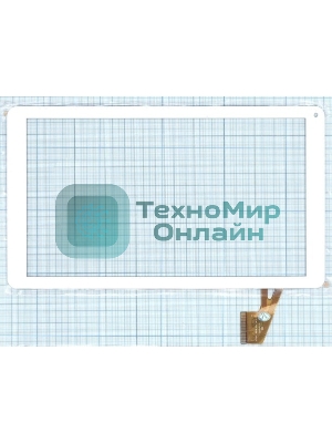 Сенсорное стекло (тачскрин) VTCP010A18-FPC-4.0, белое