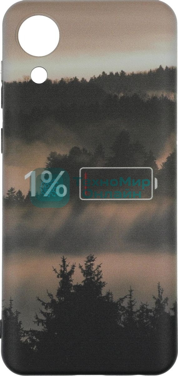 Чехол (клип-кейс) Gresso для Samsung Galaxy A03 Core Meridian черный/бежевый (GR17AAAE8936)