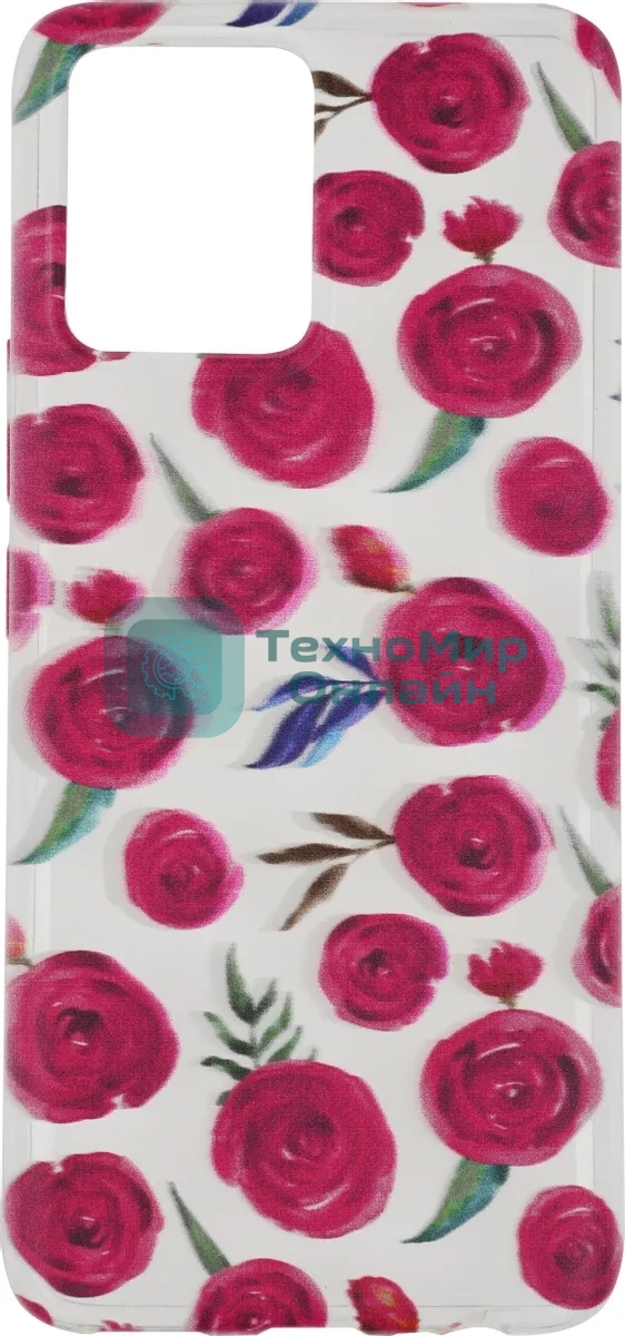 Чехол (клип-кейс) Gresso Air, для Realme 8, прозрачный/рисунок gr17aaae9413