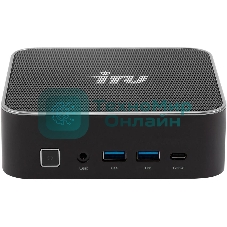 Мини ПК IRU Tactio 525 Ryzen 7 6800H (3.3) 16Gb SSD 1Tb 680M FreeDOS GbitEth WiFi BT черный (2113241)