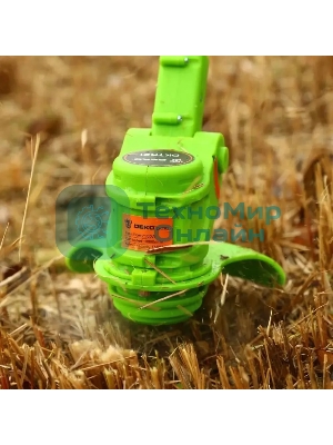 Триммер аккумуляторный Deko DKTR21, 21 В, 1.5 Ач