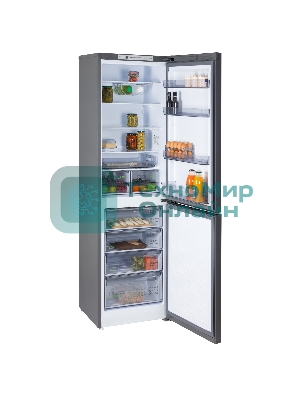 Холодильник Бирюса W6129 графит двухкамерный 236/94л морозилка снизу