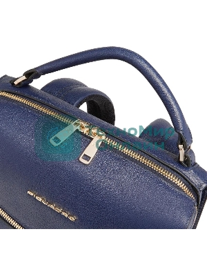 Рюкзак женский Piquadro Patricia CA6771W140/BLU темно-синий кожа