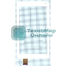Сенсорное стекло (тачскрин) QSD E-C7119-01, белое