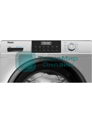 Стиральная машина Haier HW90-BP14929BS серебристый, загрузка фронтальная 9 кг, 1400 об/мин, класс: A+++