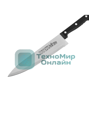 Набор ножей LARA LR05-53 7 предметов: ДЕРЕВЯННАЯ ПОДСТАВКА + 5 ножей + ножницы, нержавеющая сталь 2CR13