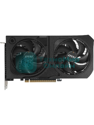 Видеокарта MSI RTX 5060 Ti 8G SHADOW 2X PLUS, NVIDIA RTX 5060 Ti, 8 ГБ GDDR7, 128 бит, PCI-e 5.0, 1xHDMI, 3xDP, 2587 МГц